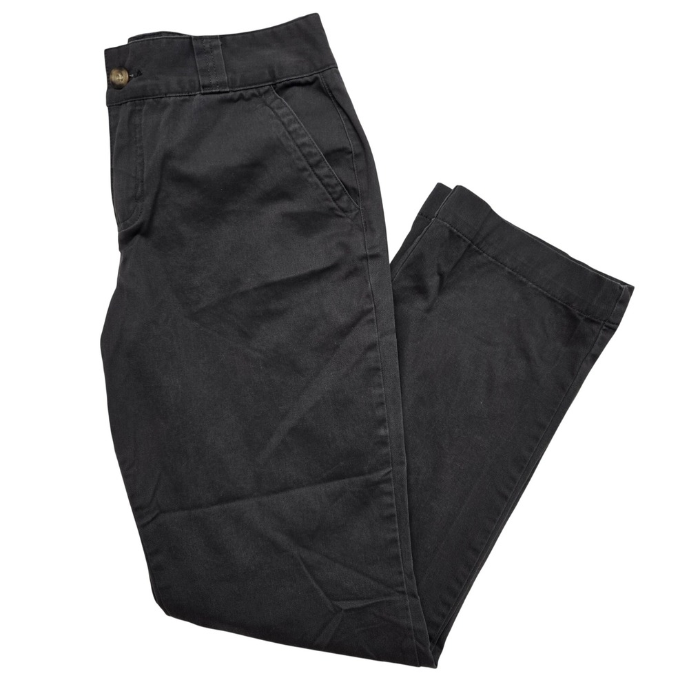 Cabelas‎ Womens Gray Cotton Twill Straight Leg Chino Pants Size 8 L77PT074